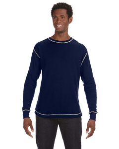 J America Men's Vintage Long-Sleeve Thermal T-Shirt. JA8238