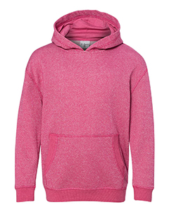 J America Youth Glitter French Terry Pullover Hood. JA8606