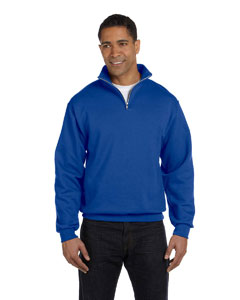 Jerzees Adult 8 oz. NuBlend® Quarter-Zip Cadet Collar Sweatshirt. 995M