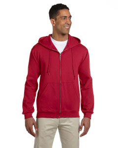 Jerzees Adult 9.5 oz., Super Sweats® NuBlend® Fleece Full-Zip Hood. 4999