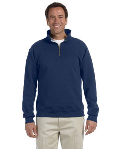 Jerzees Adult 9.5 oz. Super Sweats® NuBlend® Fleece Quarter-Zip Pullover. 4528
