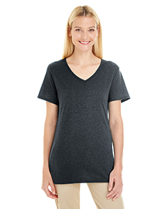 Jerzees Ladies' 4.5 oz. TRI-BLEND V-Neck T-Shirt. 601WVR