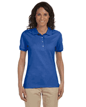 Jerzees Ladies' 5.6 oz. SpotShield™ Jersey Polo. 437W