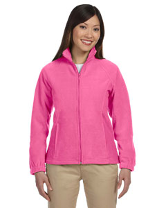 Ladies' 8 oz. Full-Zip ◾100% spun soft polyester Fleece