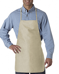 Liberty Bags Heather NL2R Long Round Bottom Cotton Twill Apron. LB5505