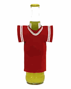 Liberty Bags Jersey Foam Bottle Holder. FT008