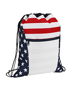 Liberty Bags OAD Americana Drawstring Bag. OAD5050