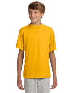NB3142 A4 Youth Short-Sleeve Cooling Performance Crew