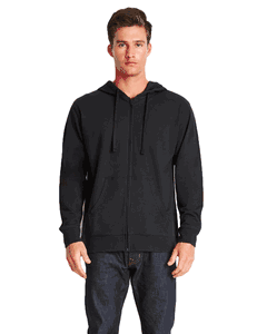 Next Level Adult French Terry Zip Hoody. 9601