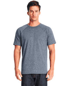 Next Level Men's Mock Twist Short-Sleeve Raglan T-Shirt. 2050