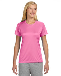 NW3201 A4 Ladies' Short-Sleeve Cooling Performance Crew