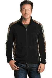 Port Authority® Camouflage Microfleece Full-Zip Jacket. F230C