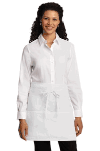 Port Authority® Easy Care Half Bistro Apron with Stain Release. A706