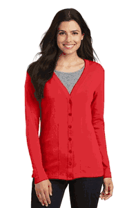 Port Authority Ladies Modern Stretch Cotton Cardigan. L515