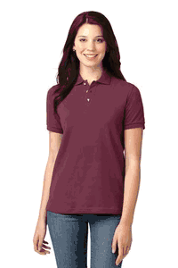 Port Authority Ladies Heavyweight Cotton Pique Polo. L420