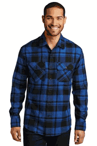 Port Authority® Plaid Flannel Shirt. W668