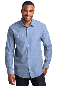 Port Authority® Slub Chambray Shirt. W380