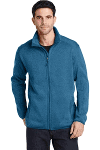 Port Authority® Sweater Fleece Jacket. F232