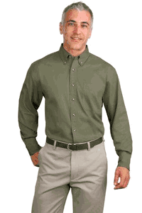 Port Authority® Tall Long Sleeve Twill Shirt. TLS600T