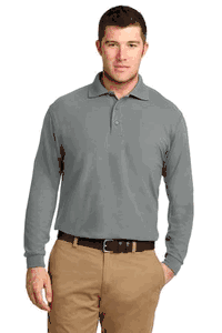 Port Authority Tall Silk Touch Long Sleeve Polo. TLK500LS