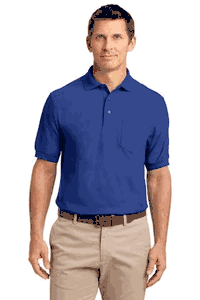 Port Authority Tall Silk Touch Polo with Pocket. TLK500P