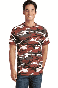 Port & Company® Core Cotton Camo Tee. PC54C