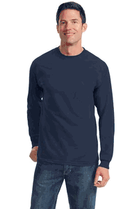 Port & Company® - Long Sleeve Essential Pocket Tee. PC61LSP