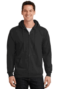 Port & Company® - Essential Fleece Full-Zip Hooded Sweatshirt. PC90ZH