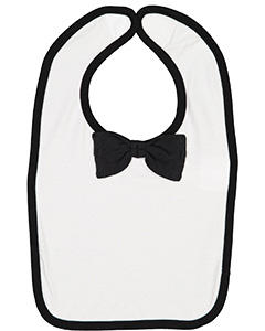 Rabbit Skins Infant Bow Tie Bib. R1002