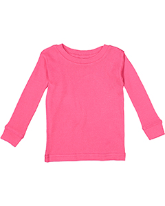 Rabbit Skins Infant Long-Sleeve Baby Rib Pajama Top. 101Z