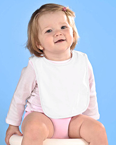 Rabbit Skins Infant Premium Jersey Bib. RS1005