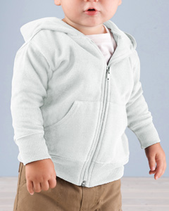 Rabbit Skins Infant Zip Fleece Hoodie. 3446