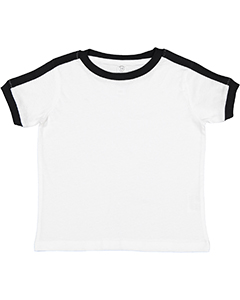 Rabbit Skins Toddler Soccer Ringer Fine Jersey T-Shirt. 3032