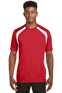 Sport-Tek® Dry Zone® Colorblock Crew. T478