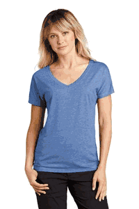 Sport-Tek  Ladies PosiCharge  Tri-Blend Wicking Dolman Tee. LST401