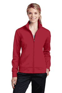 Sport-Tek Ladies Sport-Wick Fleece Full-Zip Jacket. LST241