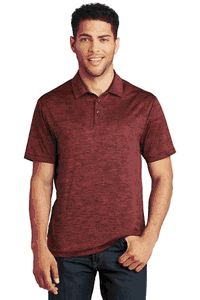 Sport-Tek  PosiCharge  Electric Heather Polo. ST590