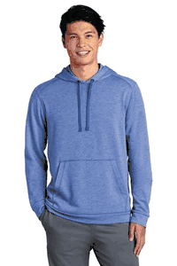 Sport-Tek  PosiCharge  Tri-Blend Wicking Fleece Hooded Pullover. ST296