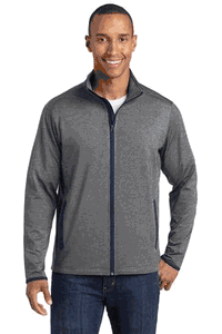 Sport-Tek Sport-Wick Stretch Contrast Full-Zip Jacket. ST853
