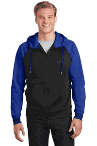 Sport-Tek Sport-Wick Varsity Fleece Full-Zip Hooded Jacket. ST236
