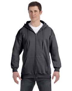 Hanes Adult 9.7 oz. Ultimate Cotton 90/10 Full-Zip Hood. F280