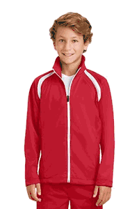 Sport-Tek® Youth Tricot Track Jacket. YST90