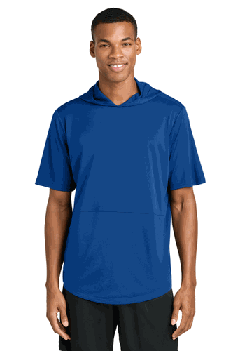 ST445 New Sport-Tek® Club Short Sleeve Hoodie Tee