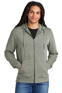 DT1302 District® Perfect Tri® Fleece Full-Zip Hoodie