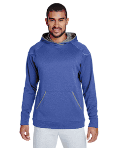 Team 365 Adult Excel Mélange Performance Fleece Hoodie. TT36