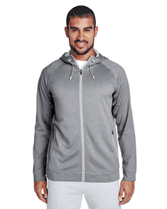 Team 365 Men's Excel Mélange Performance Fleece Jacket. TT38
