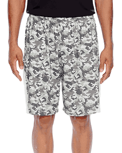 Team 365 Men's Tournament Sublimated Camo Short. TT42