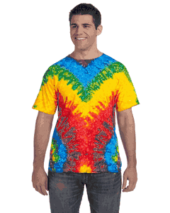 Tie-Dye Adult 5.4 oz., 100% Cotton T-Shirt. (WOODSTOCK) CD100