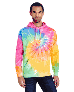 Tie-Dye Adult 8.5 oz. Tie-Dyed Pullover Hood. (ETERNITY) CD877