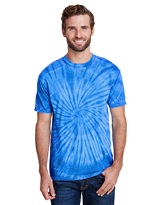 Tie-Dye Adult Burnout Festival T-Shirt. CD1090